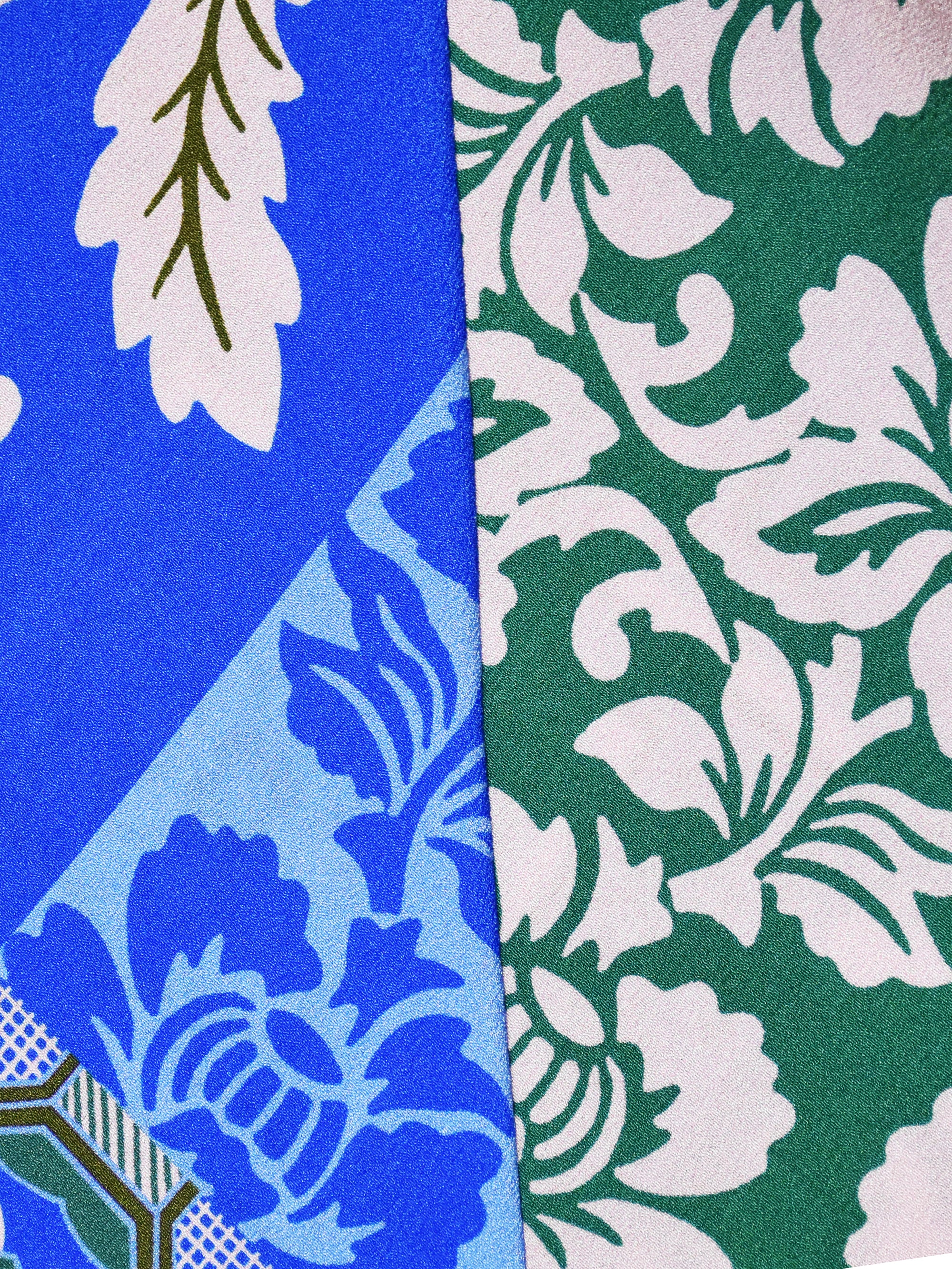 Multi Scarf Print Midi Dress - Image 7