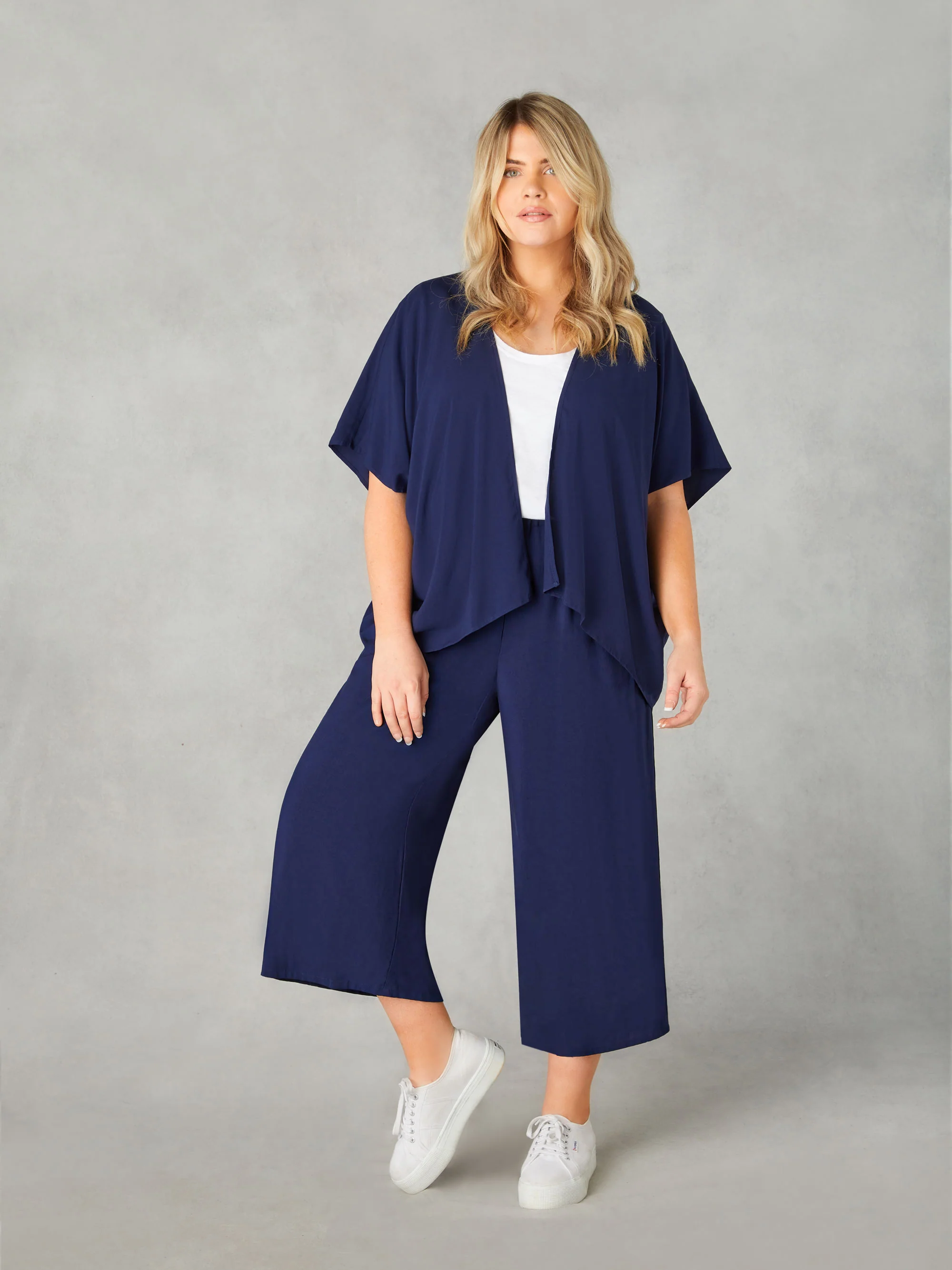 Navy Batwing Cover Up - Image 2
