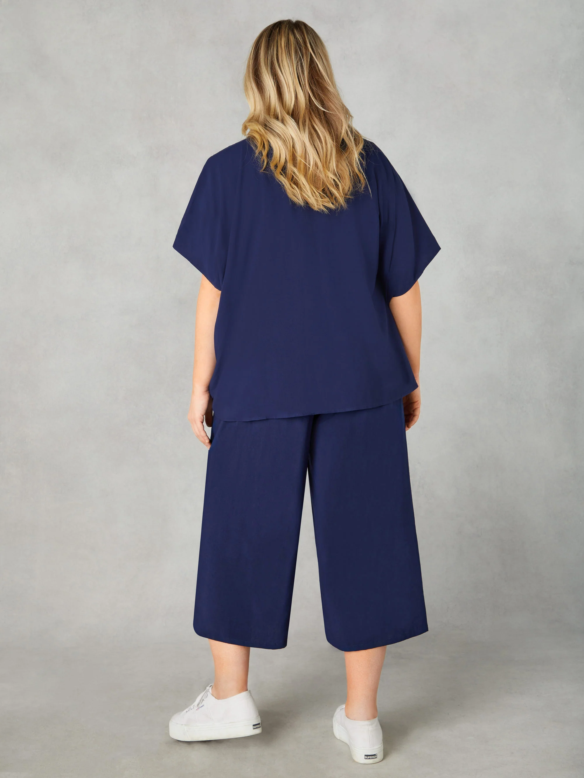 Navy Batwing Cover Up - Image 3