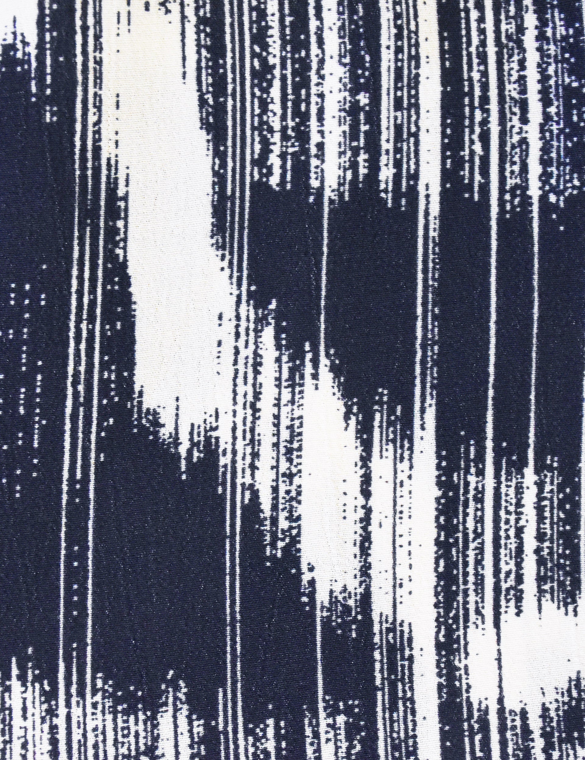 Navy Geo Print Drawstring Maxi Dress - Image 8