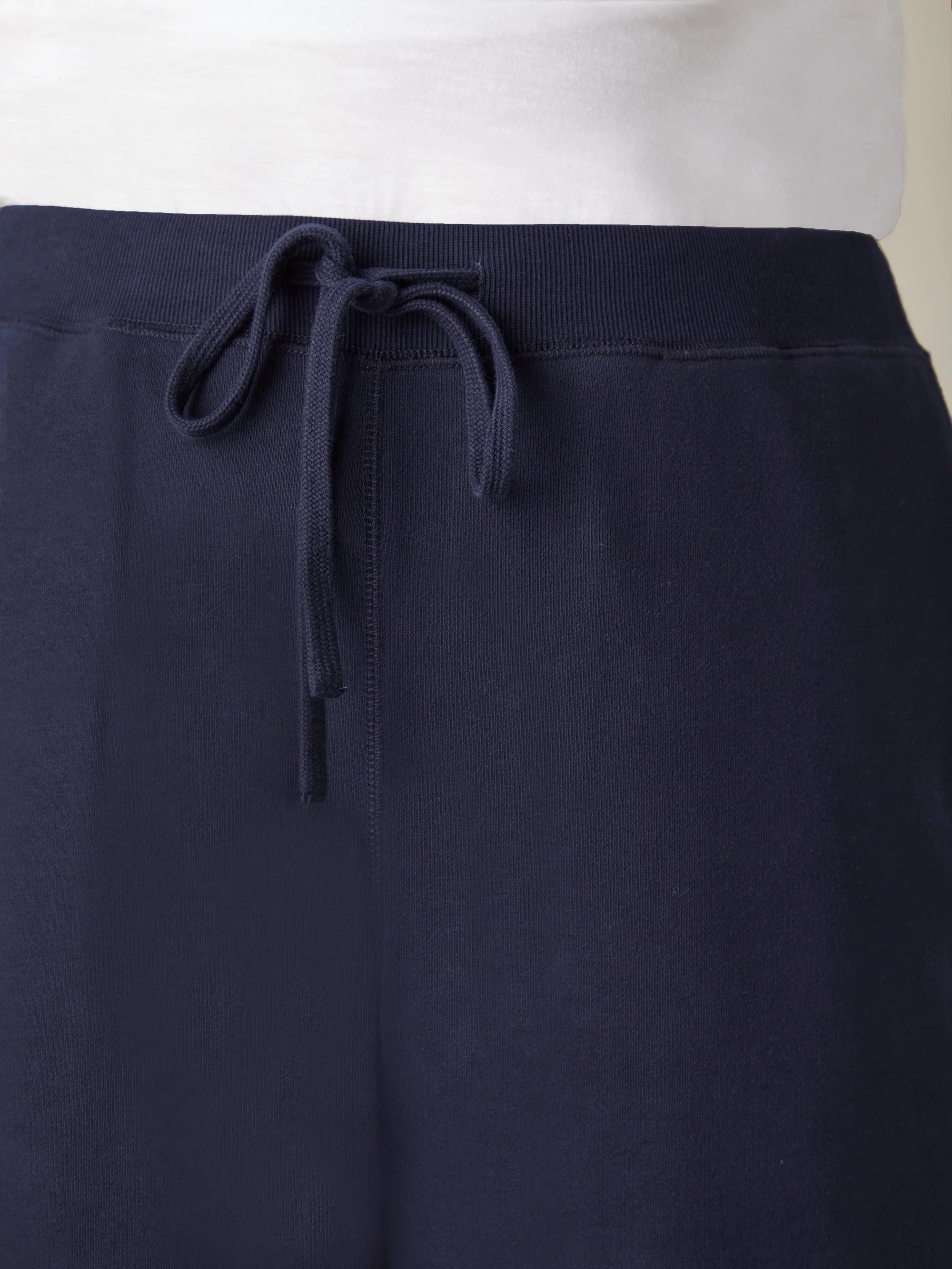 Navy Jersey Joggers - Image 6