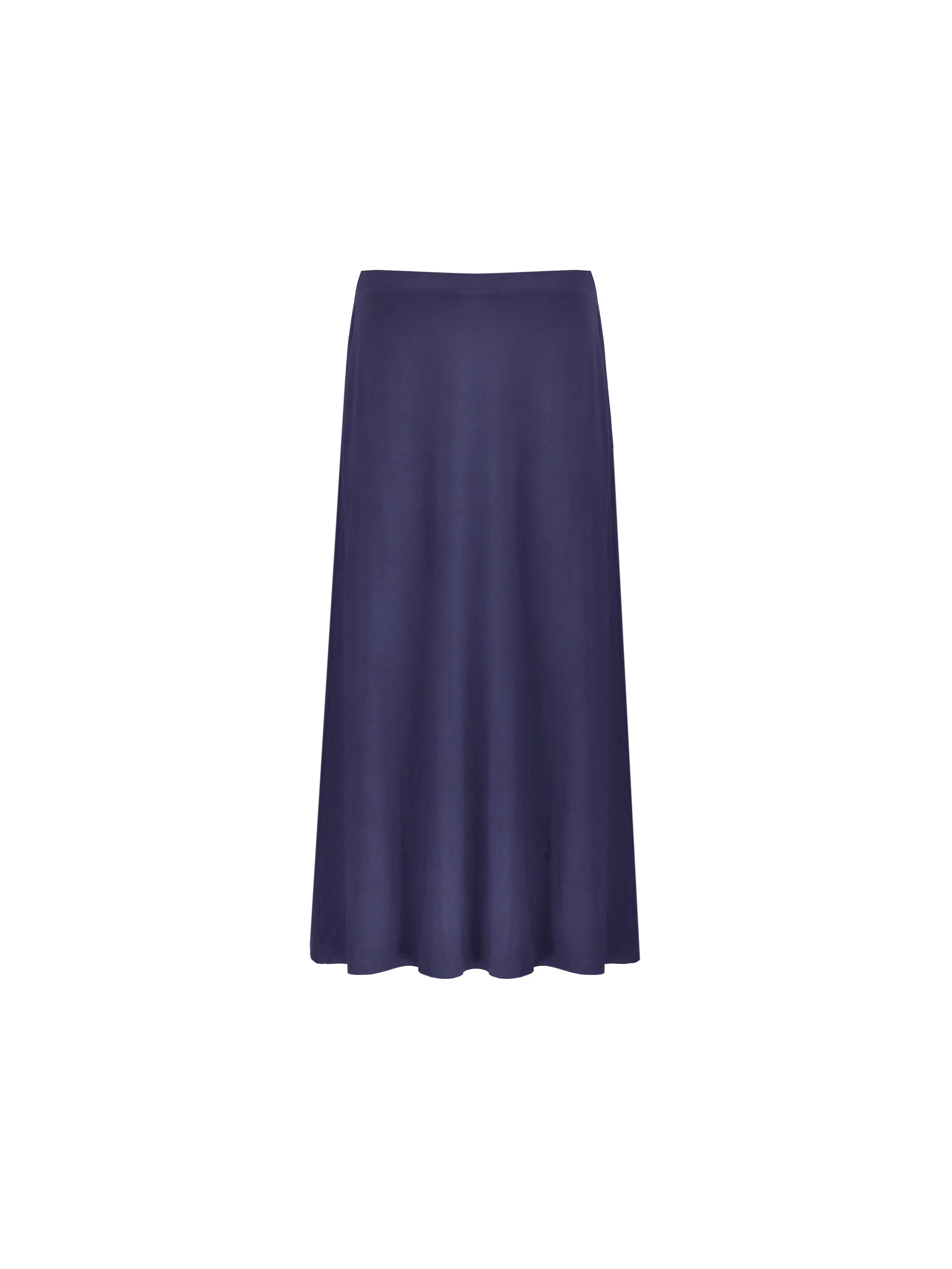 Navy Jersey Midi Skirt - Image 5