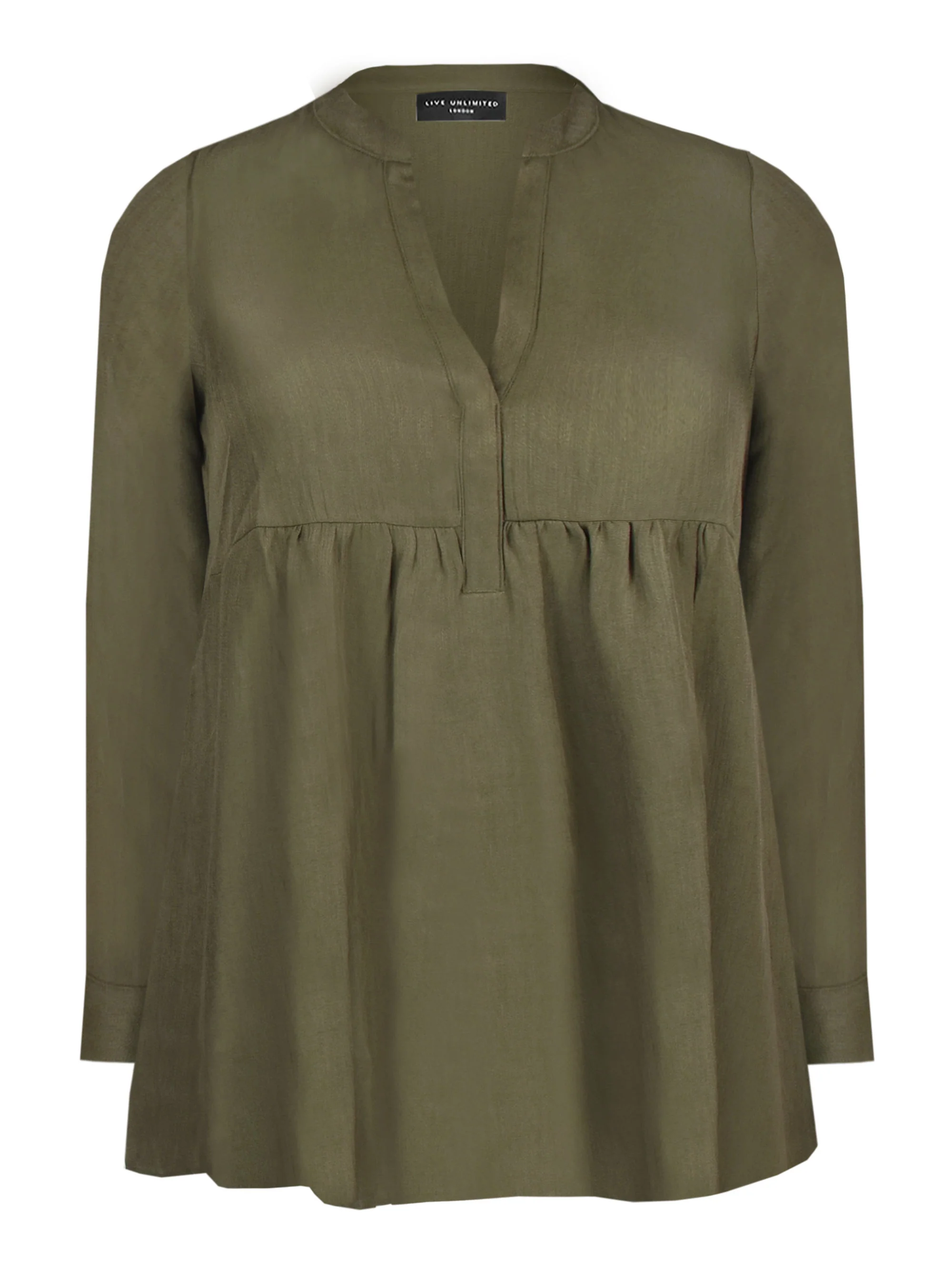 Nehru Collar Longline Shirt - Image 4