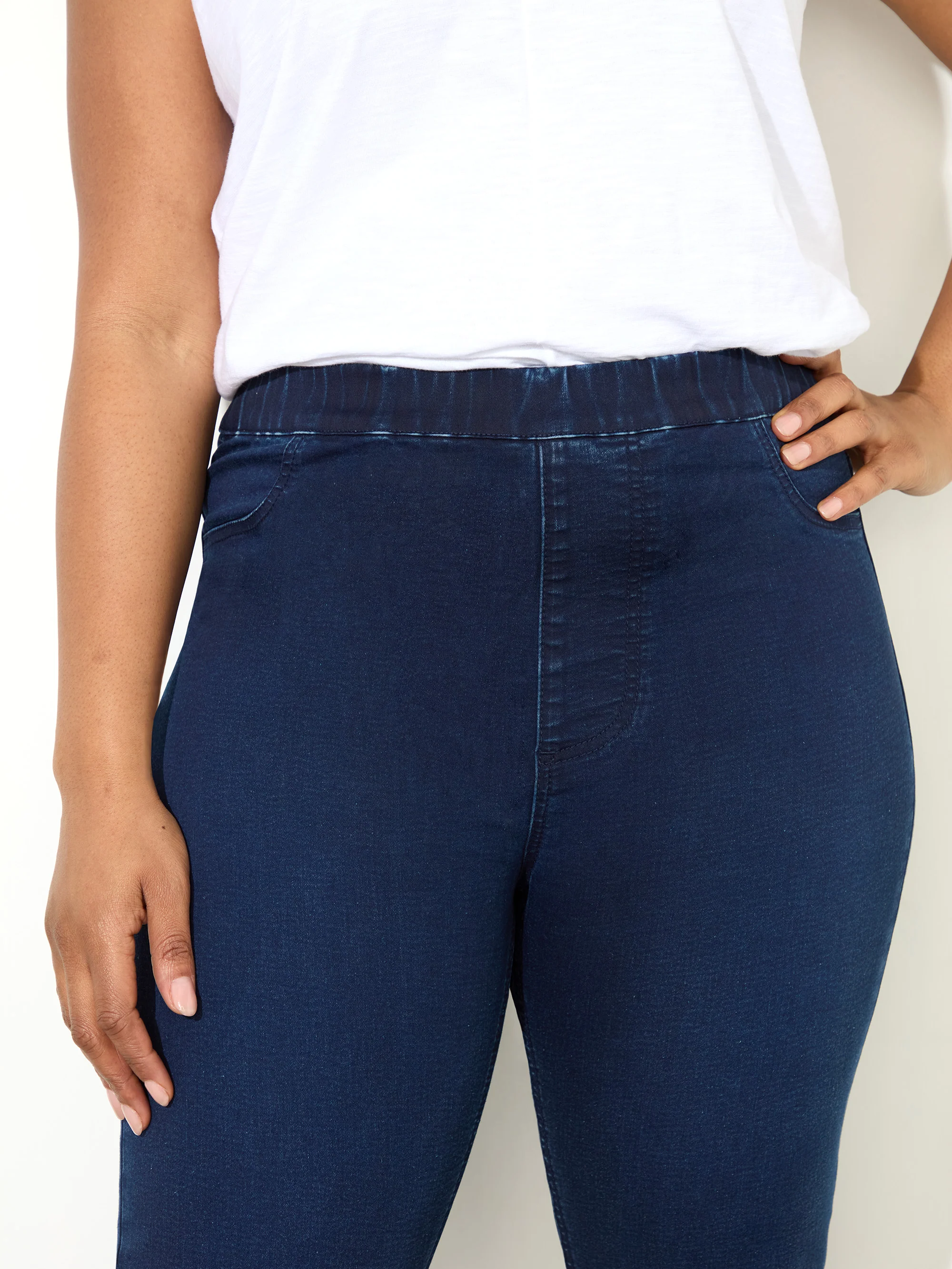 Petite Blue Denim Jegging - Image 4