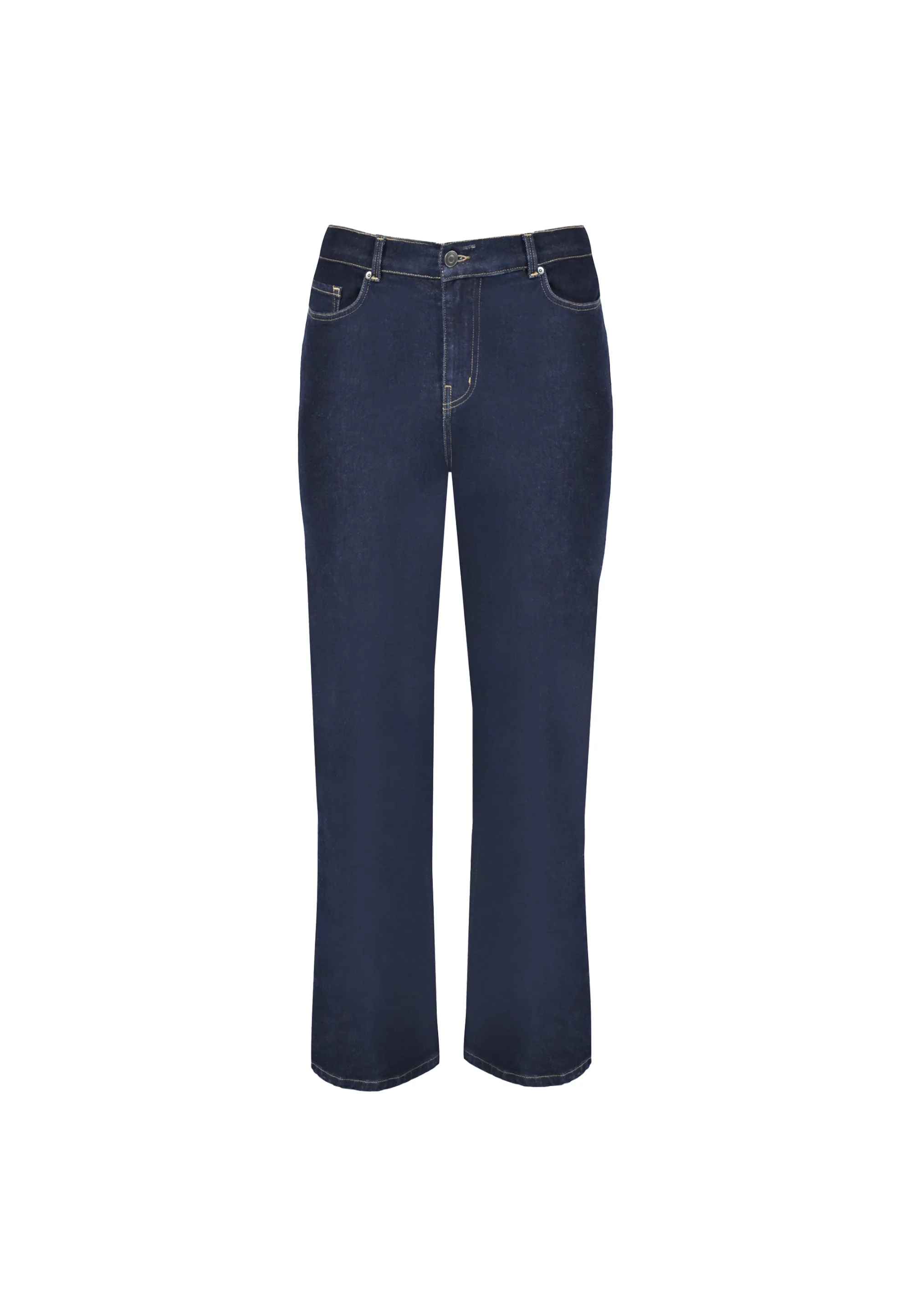 Petite Dark Indigo Bootcut Comfort Jeans - Image 5