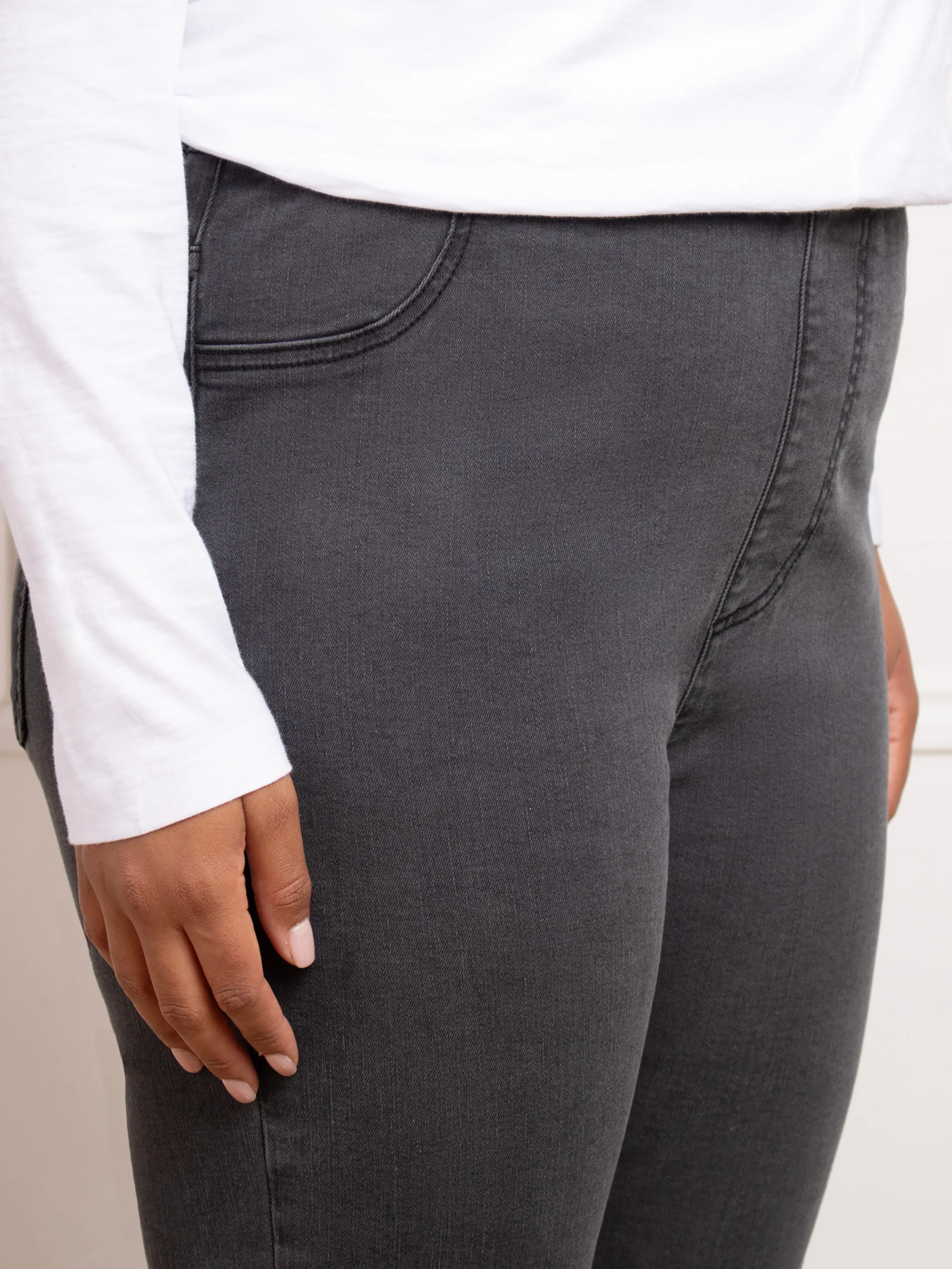 Petite Grey Jegging - Image 2