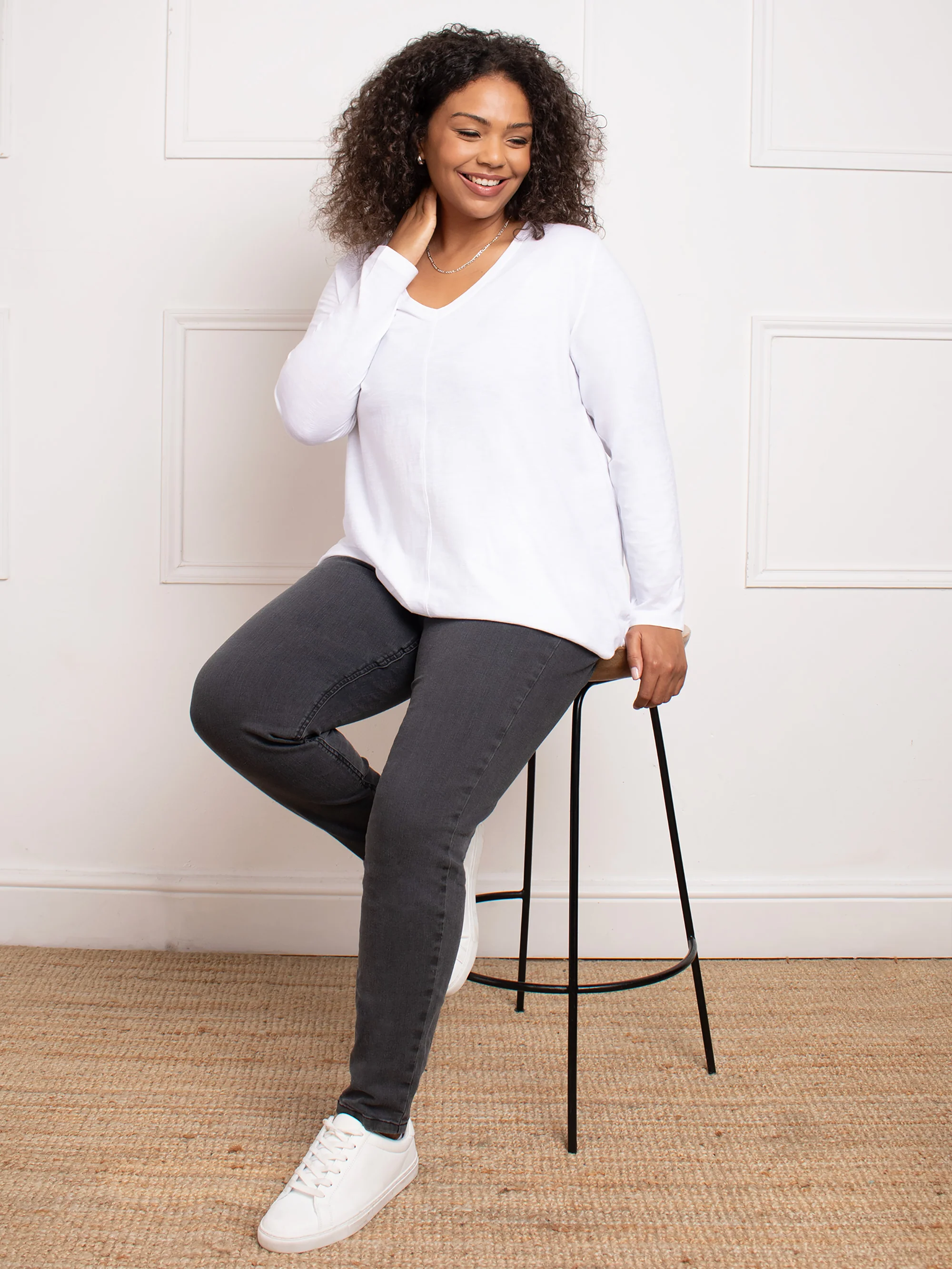 Petite Grey Jegging - Image 4