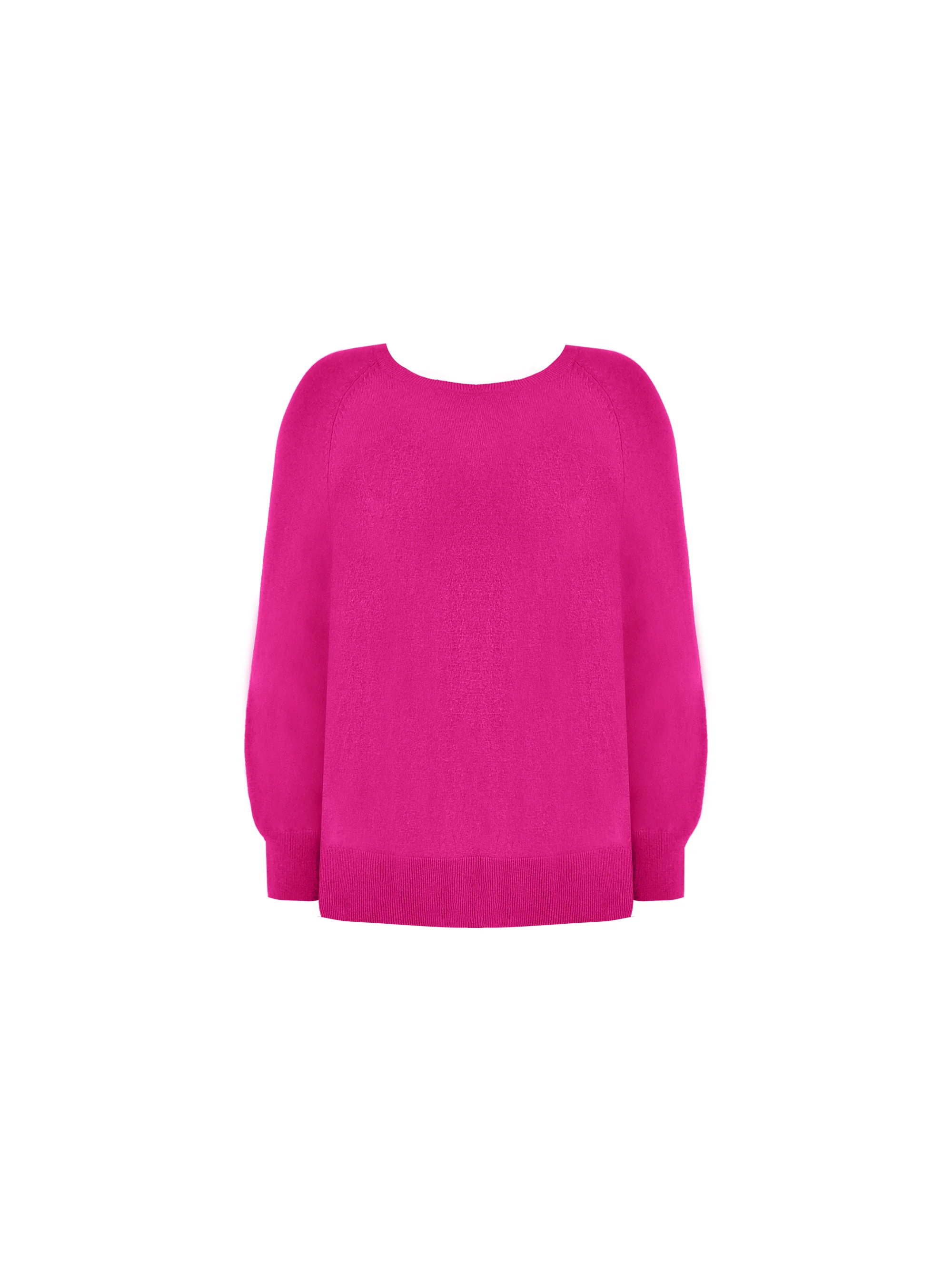 Pink Scoop Neck Jumper - Image 6