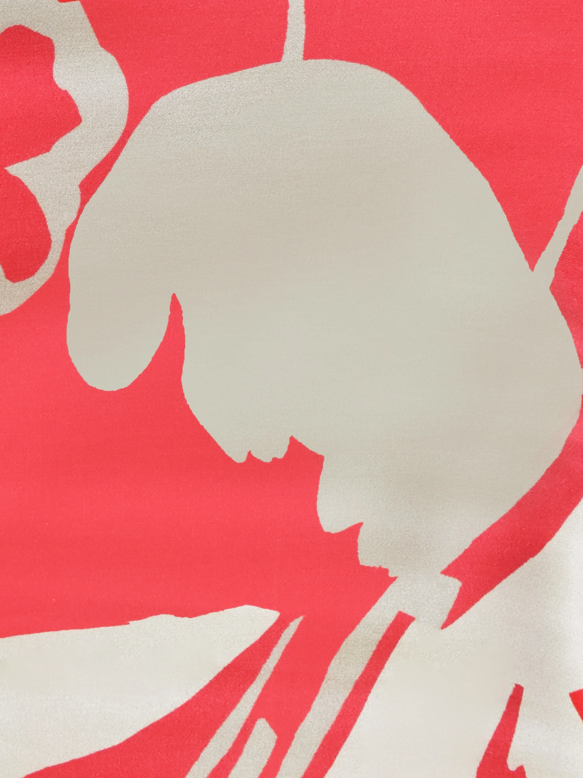 Red Abstract Print Sleeveless Maxi Dress - Image 8