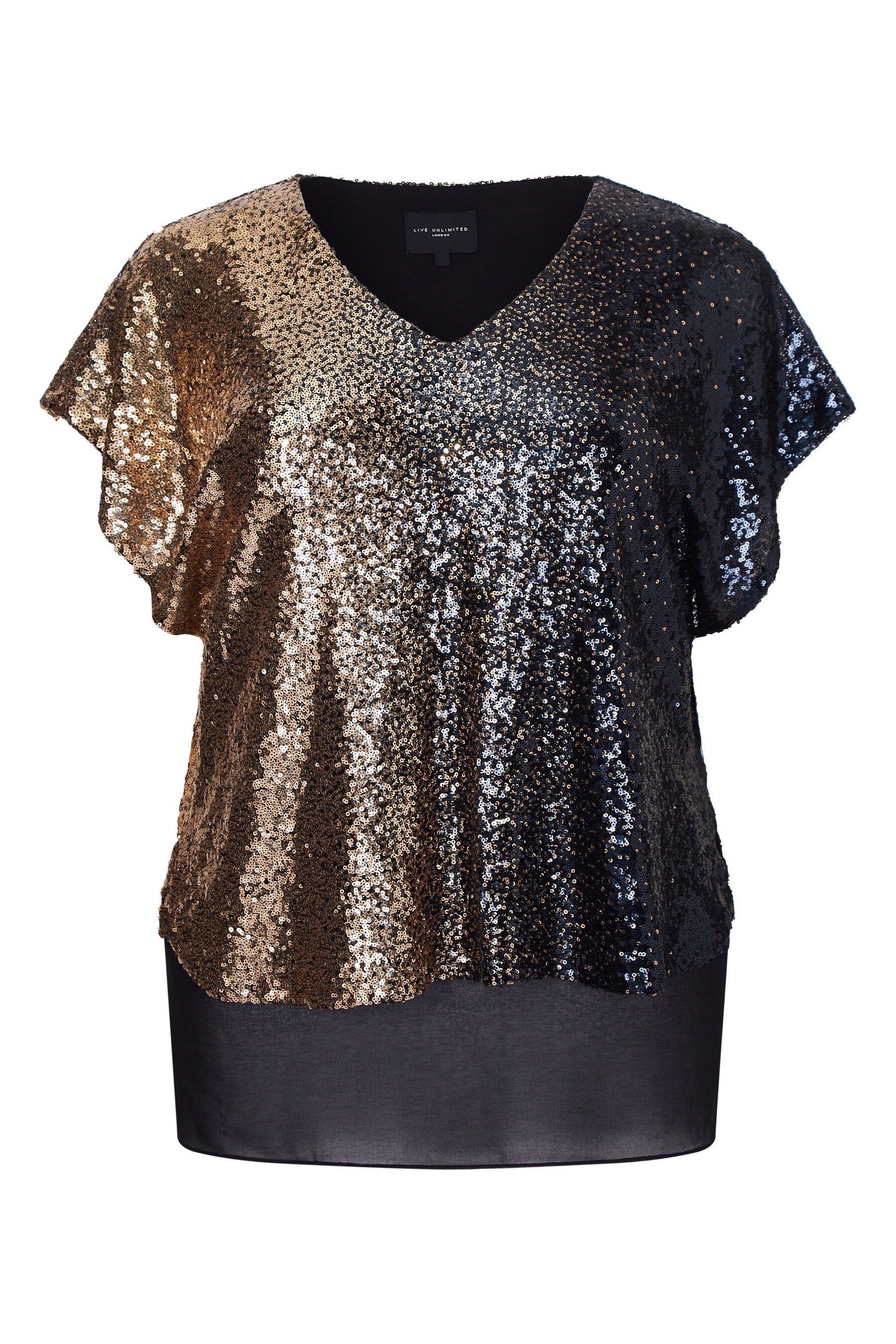 Sequin Ombre Top - Image 2