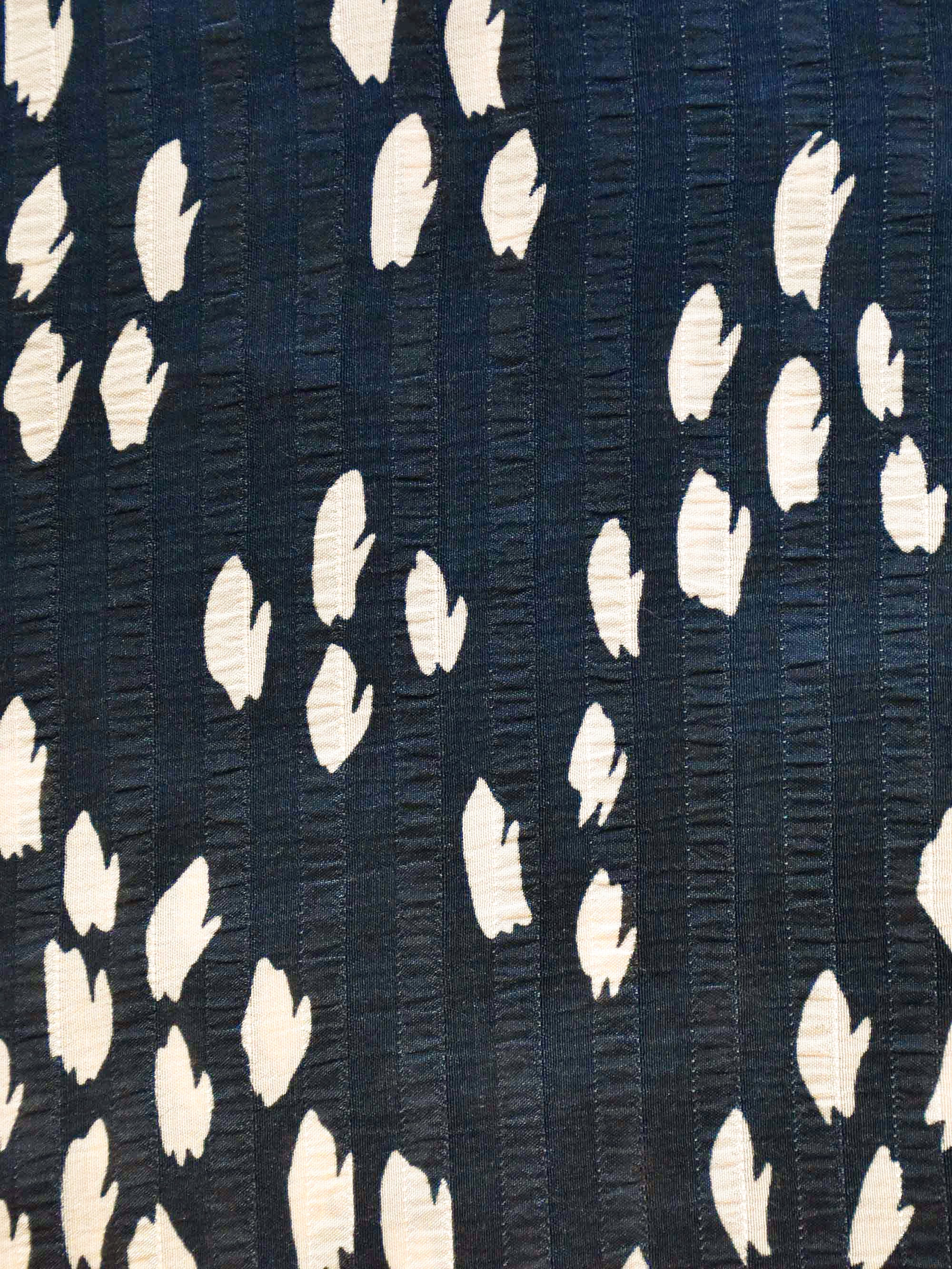 Stone Dash Print Pleat Front Chuck On Dress - Image 7