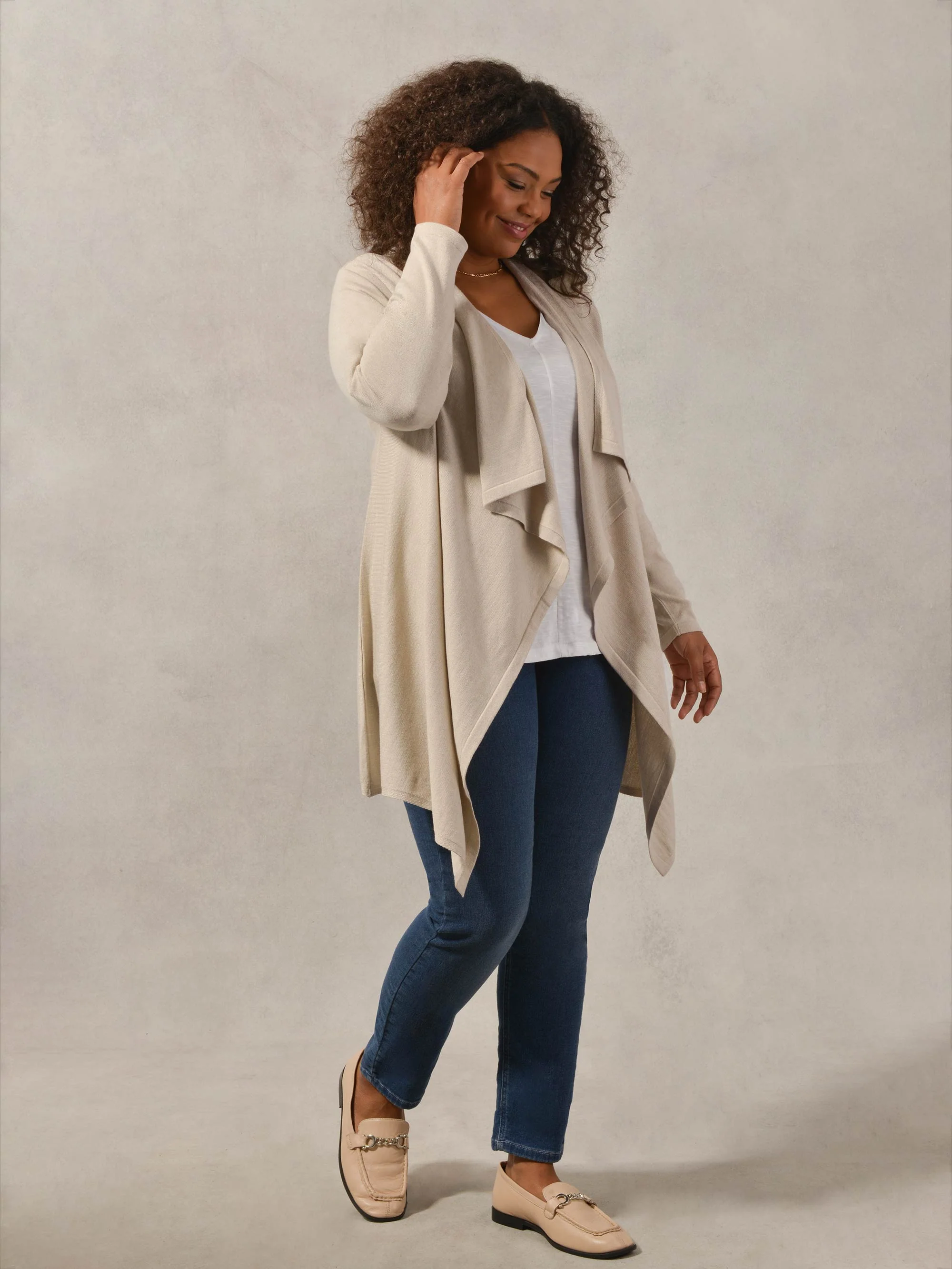 Stone Waterfall Cardigan - Image 2