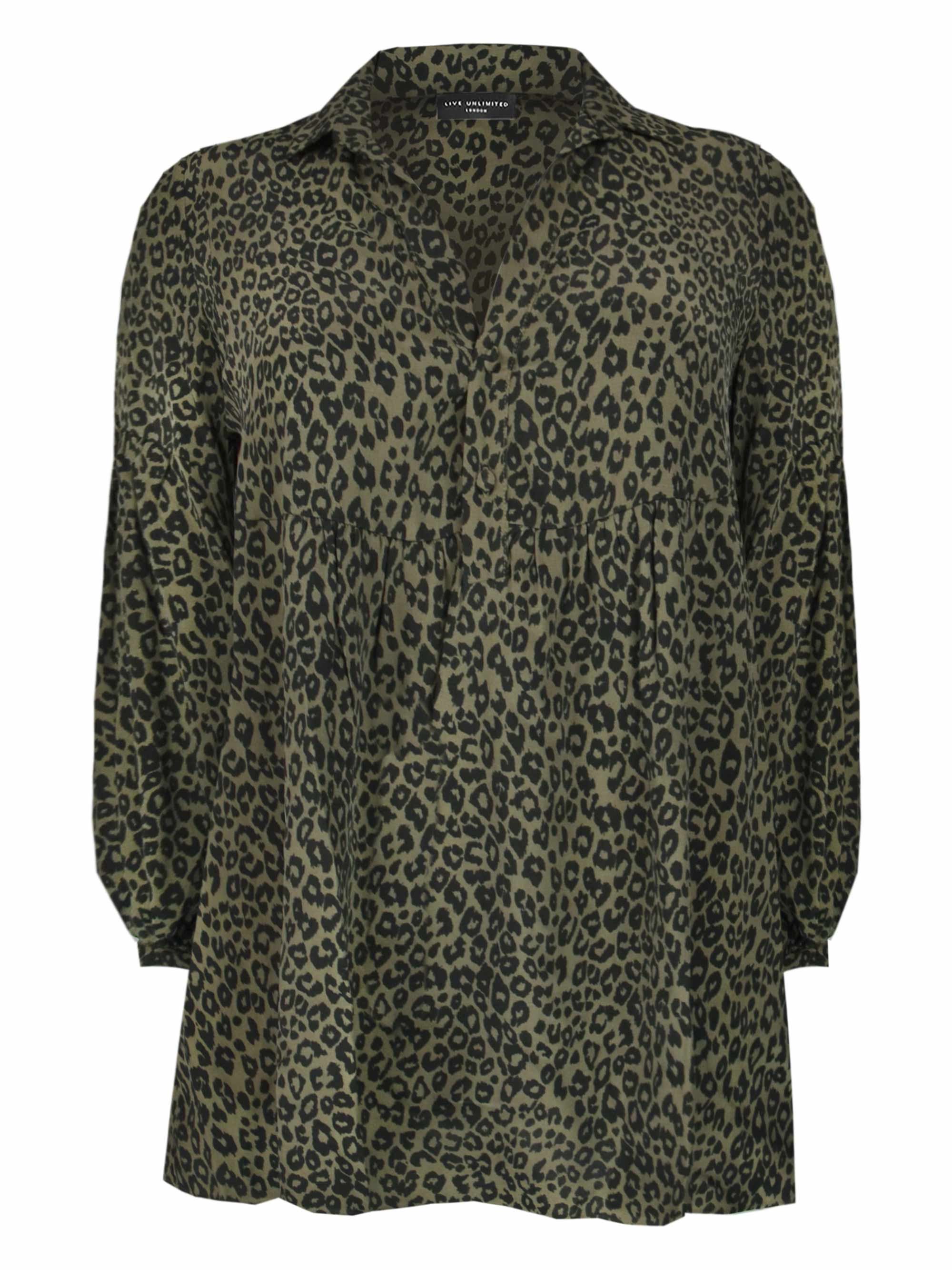 Sustainable Cupro Smock Blouse - Image 4