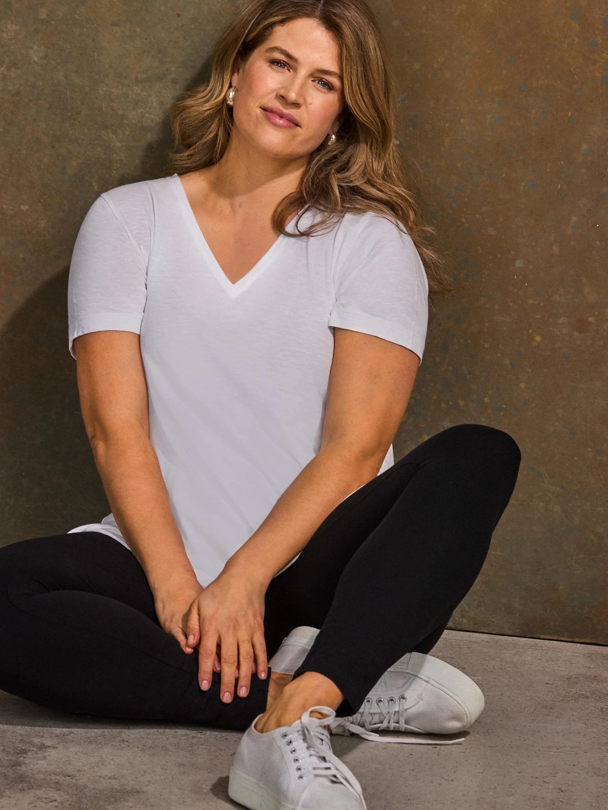 Tall Black Jersey Leggings - Image 6