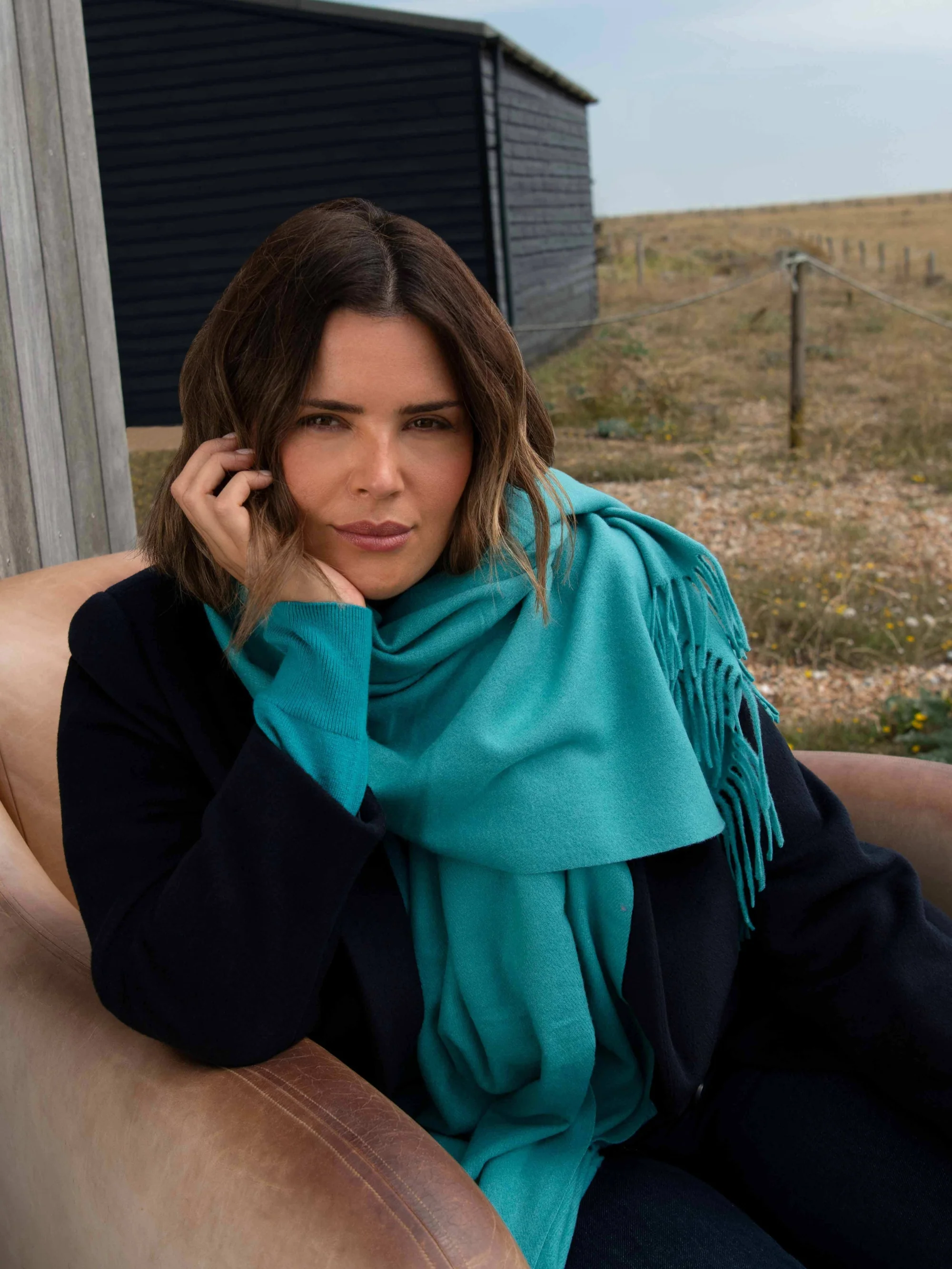 Teal Scarf - Image 2