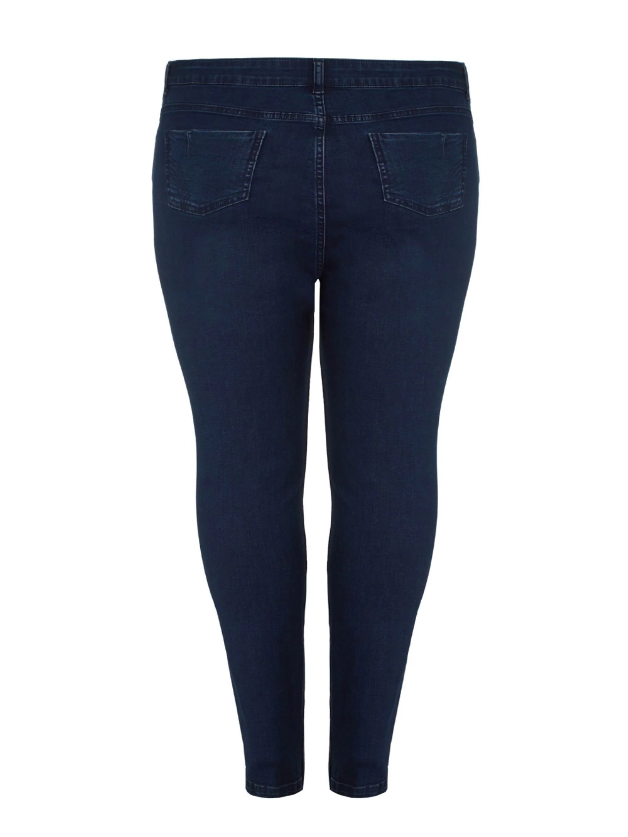 Zip Detail Jeans Blue - Image 5
